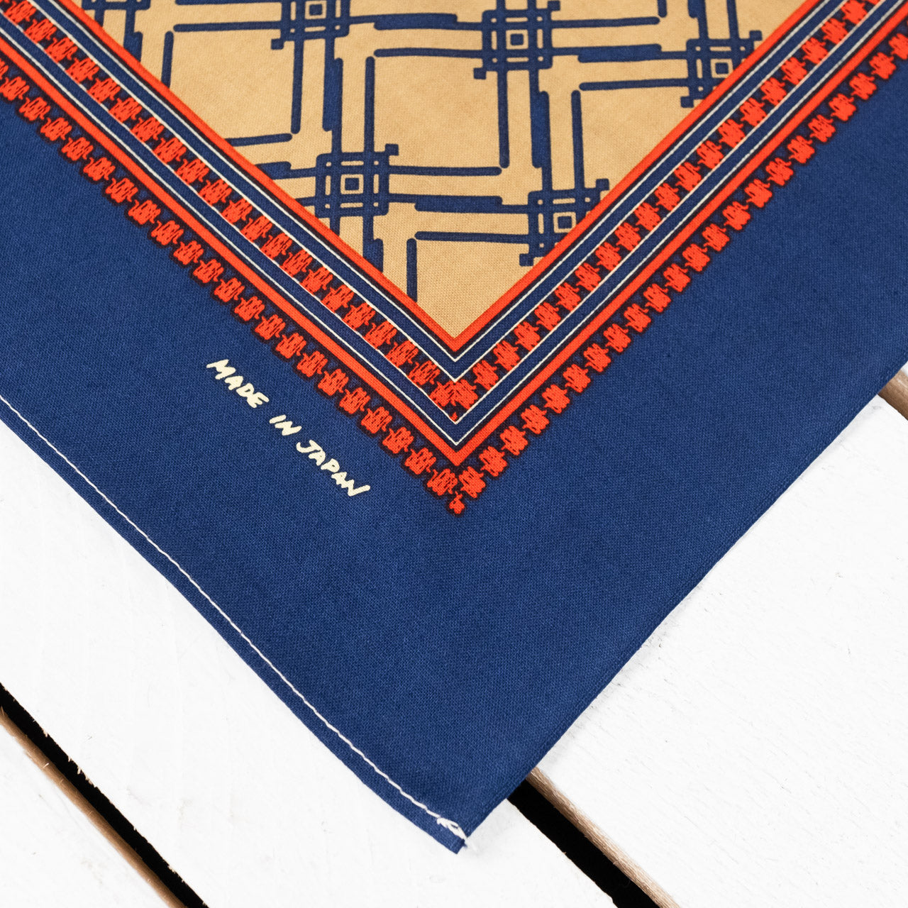 Bandana "Shirohebi" 70x70 Navy