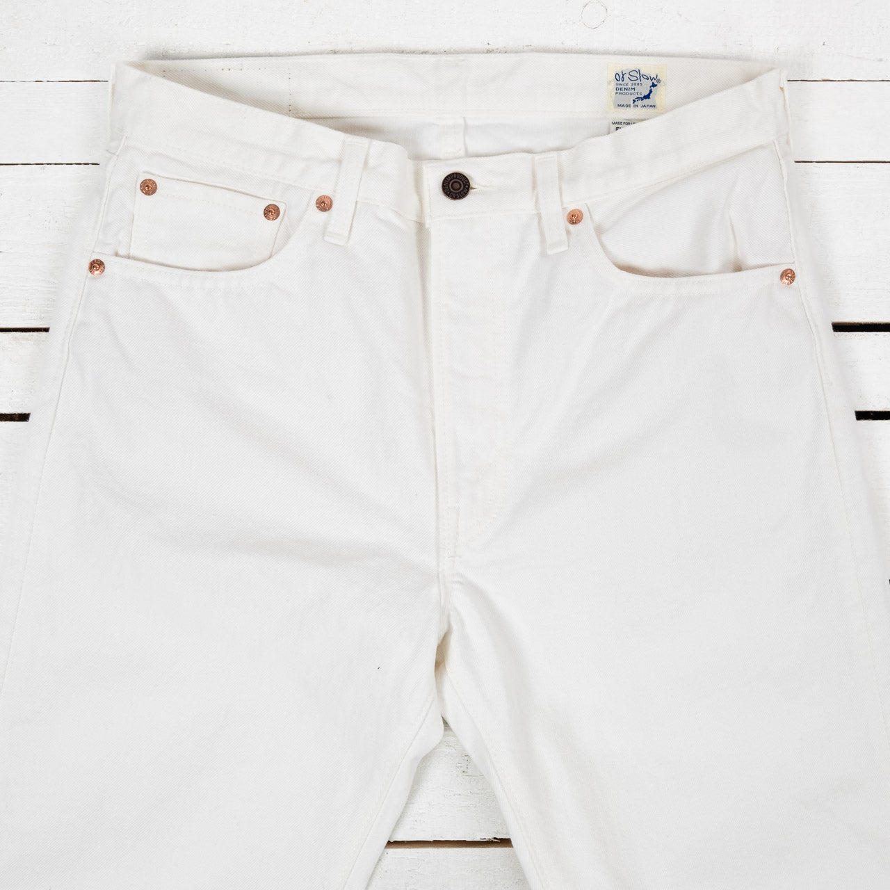 107 Ivy Fit Jeans White