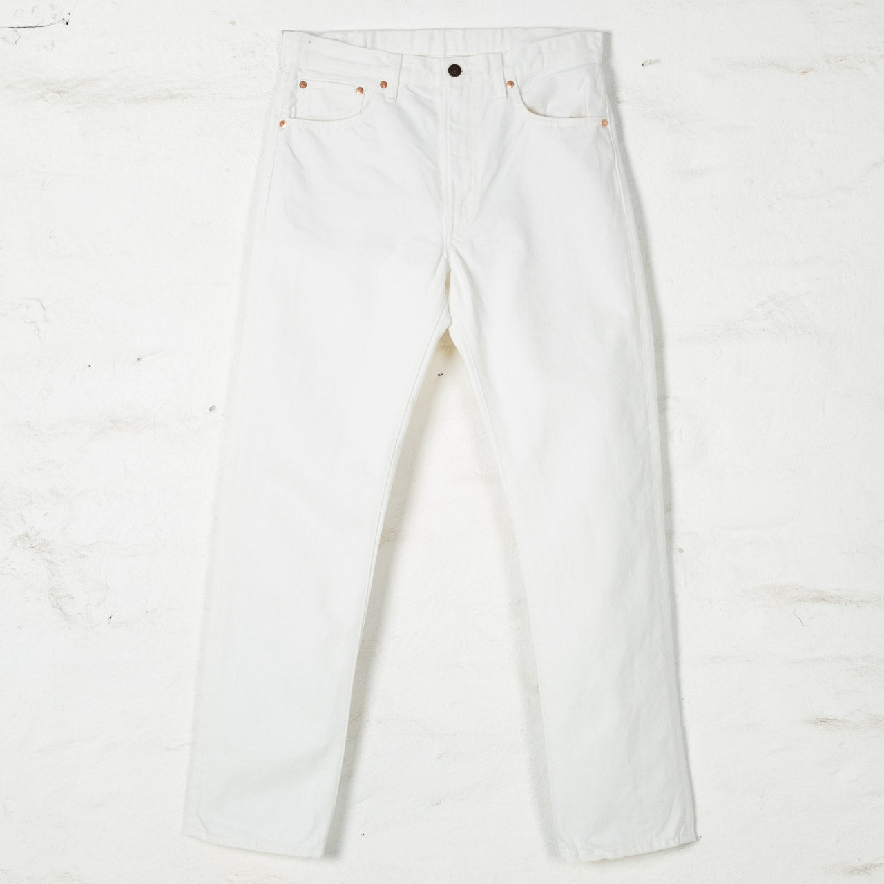 107 Ivy Fit Jeans White