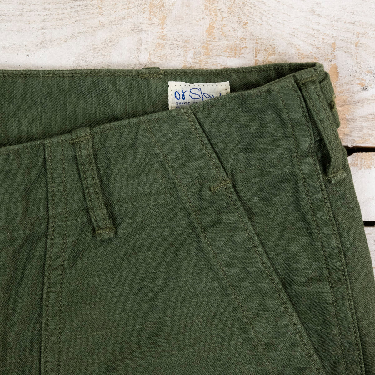 US Army Fatigue Pants Slim Fit Oliv