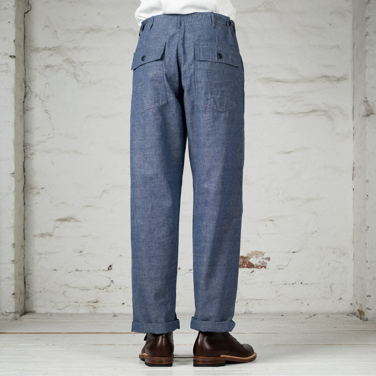 US Army Fatigue Pants Regular Chambray 