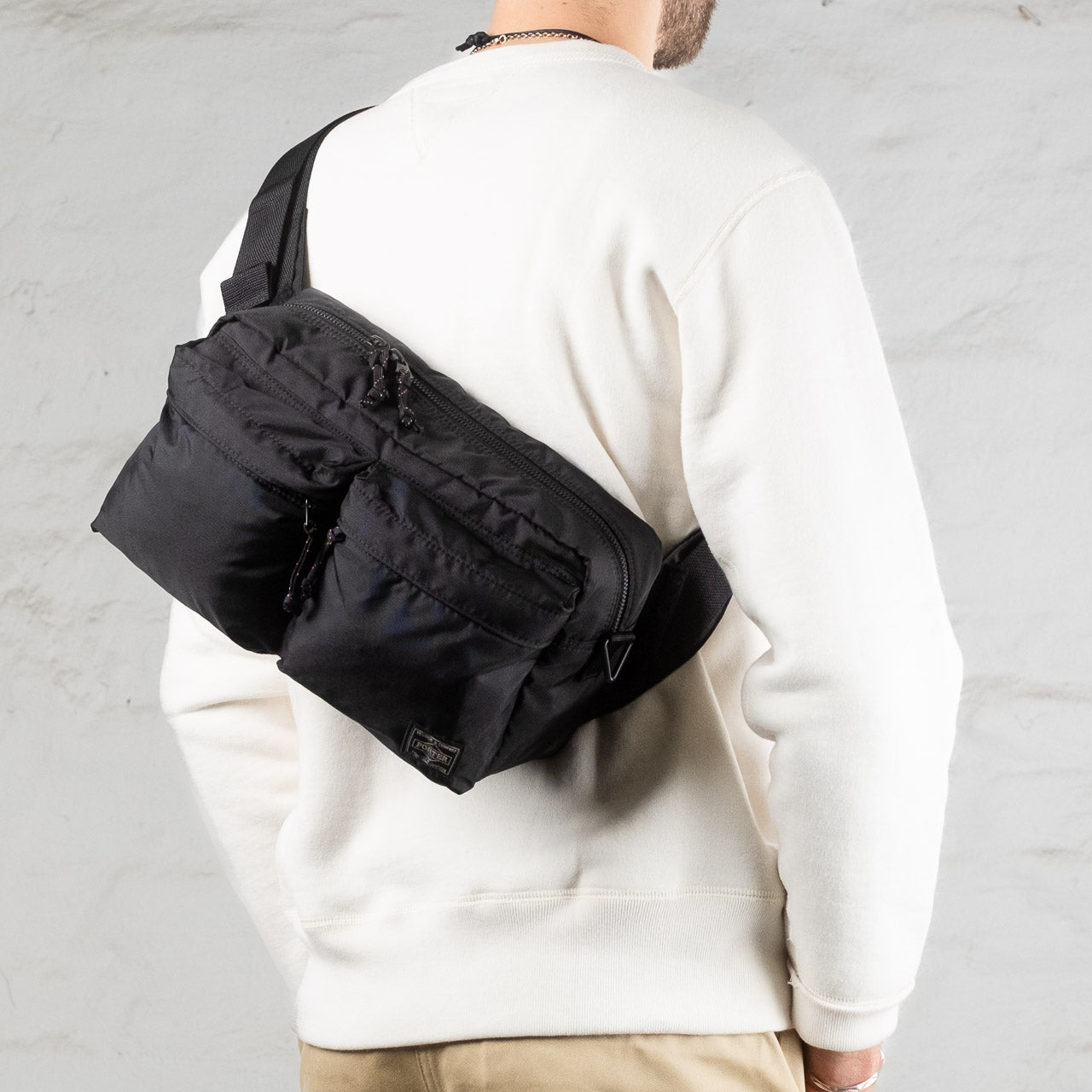 Force 2Way Waist Bag Black