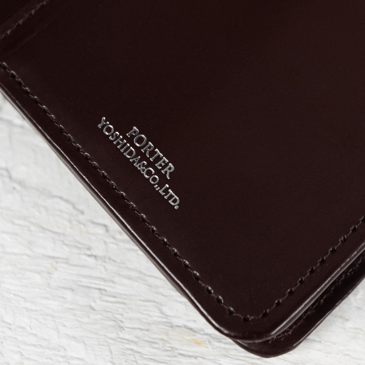 Counter Zip Wallet Brown