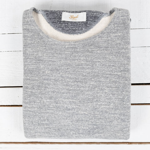 C1003 Ribbed Sweatshirt Grey