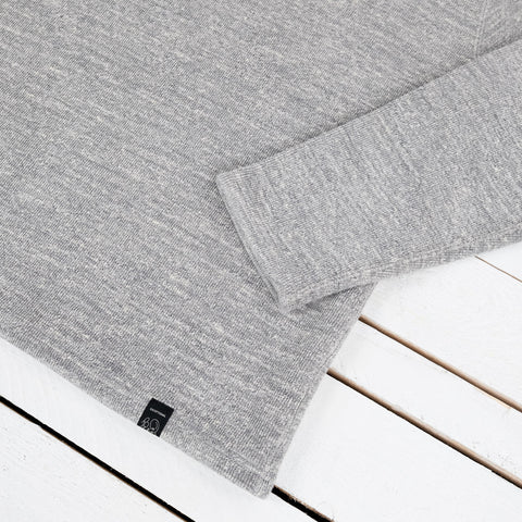 C1003 Ribbed Sweatshirt Grey