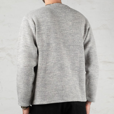 C1003 Ribbed Sweatshirt Grey