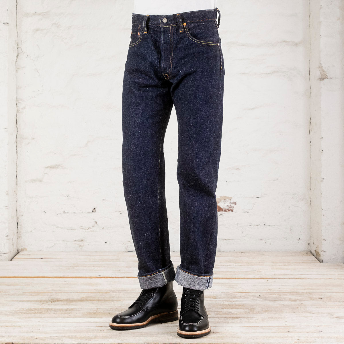 SLB-003-2 16,5oz Slub Denim Regular Straight