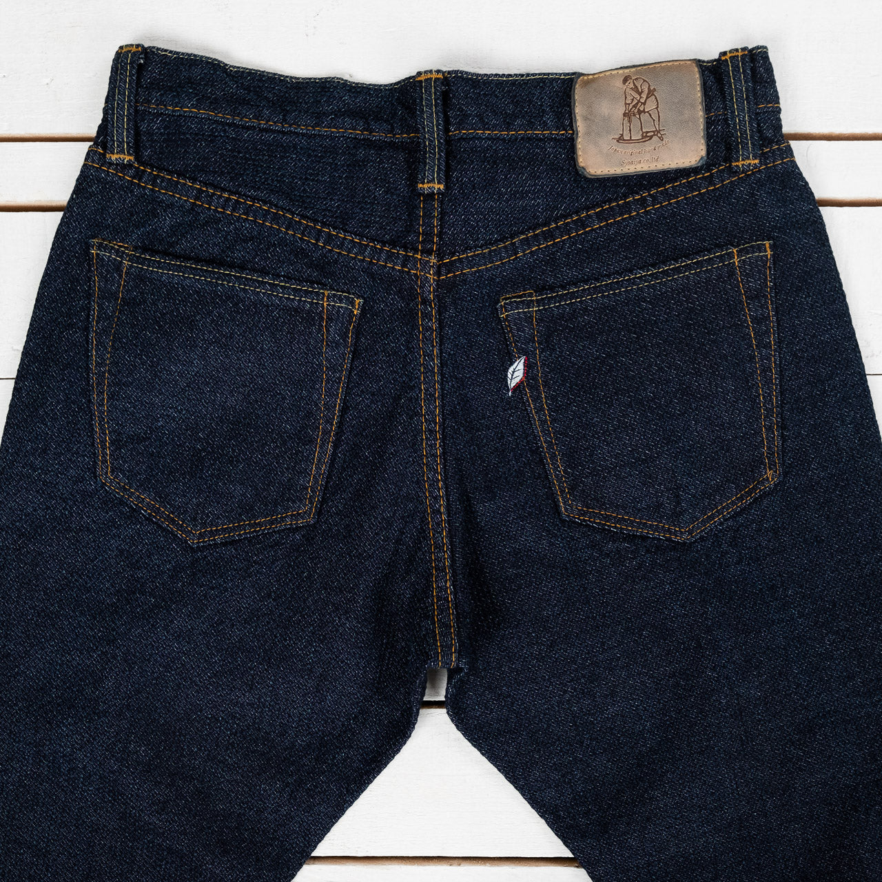 12,5 oz. Sashiko Pants Relaxed Tapered