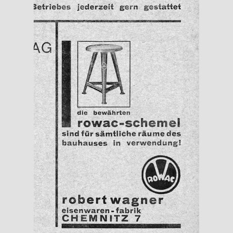 ROWAC Schemel Schwarz Glänzend/Esche Schwarz Gebeizt