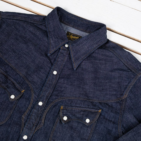 Cody CD3 Western Shirt Indigo