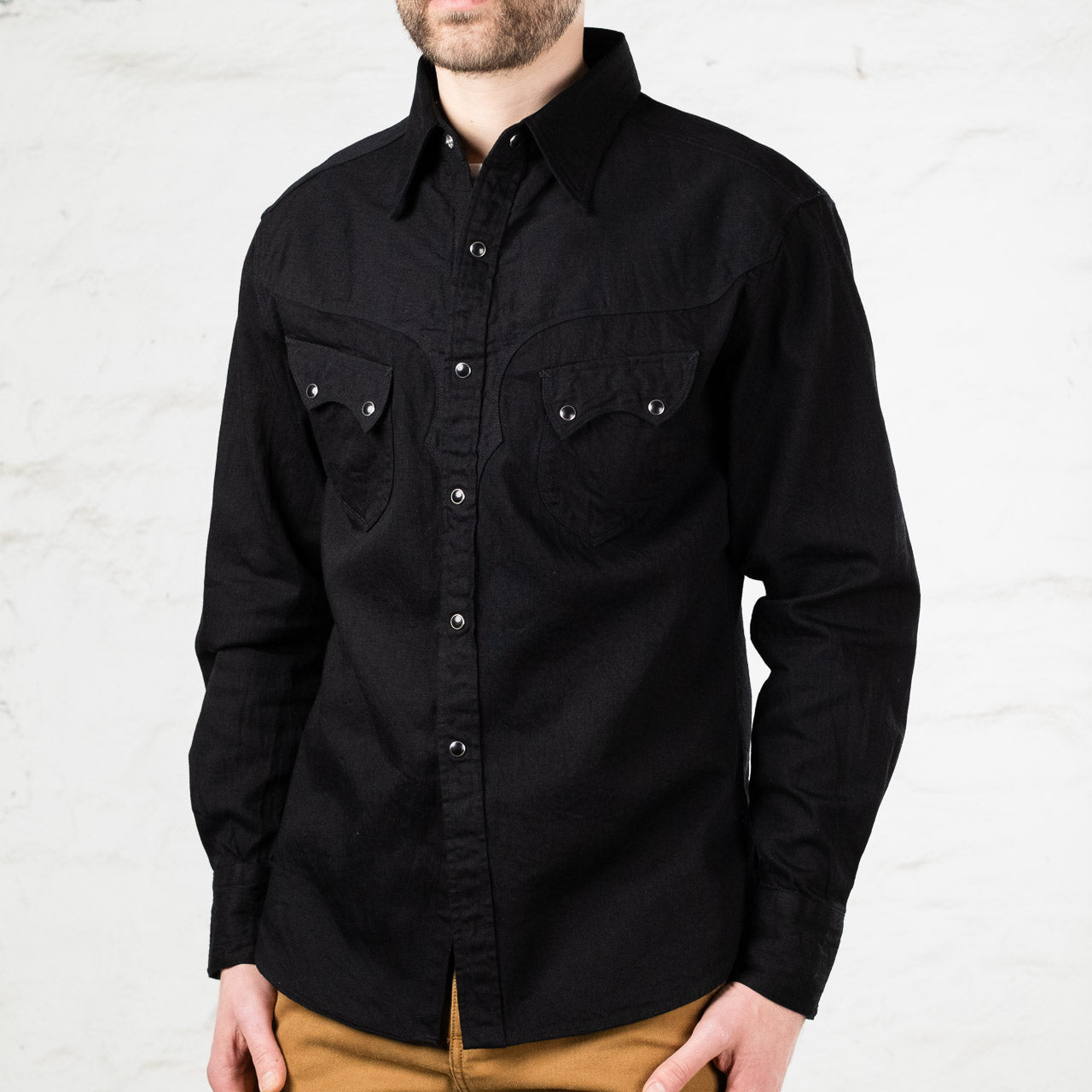 Cody CD3 Western Shirt Black