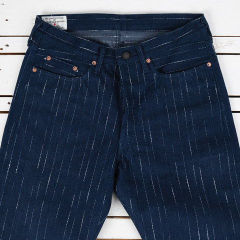 D1885 Rain Kasuri Jeans Tapered