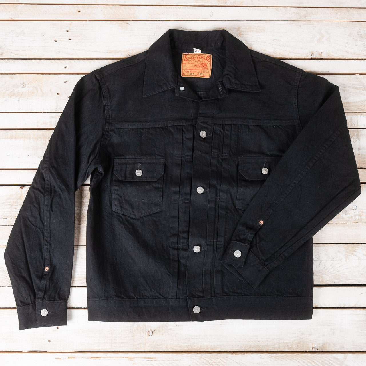 13 oz. Black Denim 1953 Type II Jacket