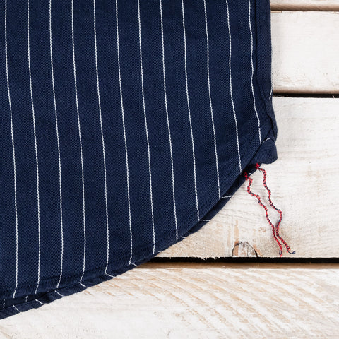 Coke Stripe Work Shirt Navy