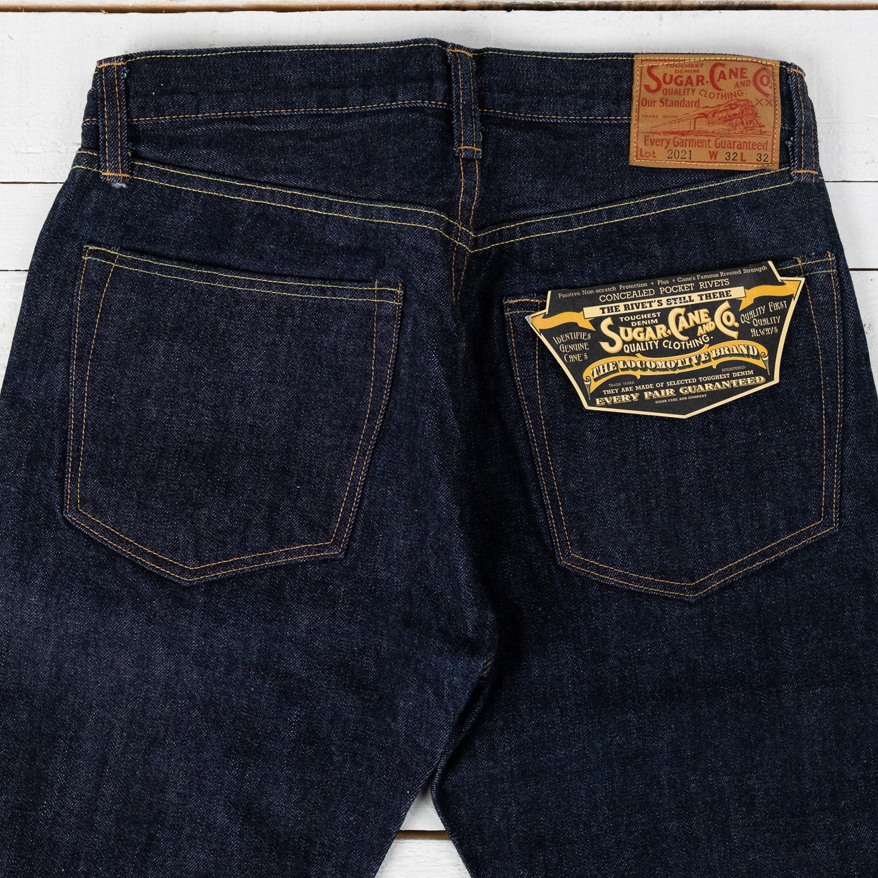 14.25 oz. Denim 2021 Model Slim Tapered