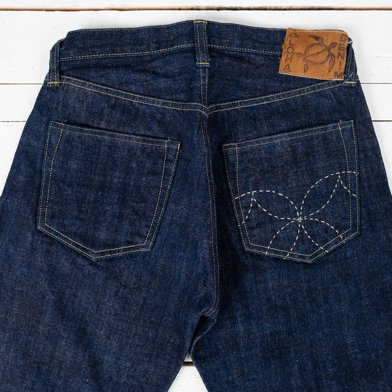 14 oz. Mixed Denim Hawaii Regular Straight