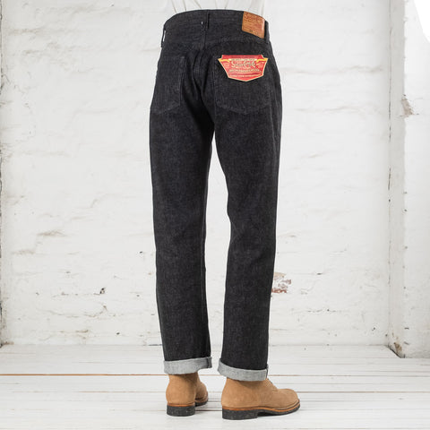 14.25 oz. Black Denim 1947 Regular Straight