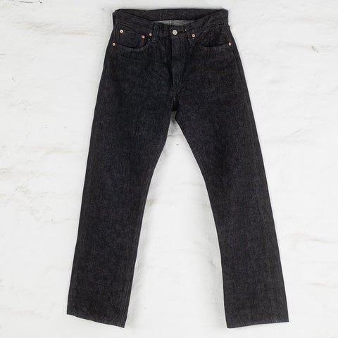 14.25 oz. Black Denim 1947 Regular Straight