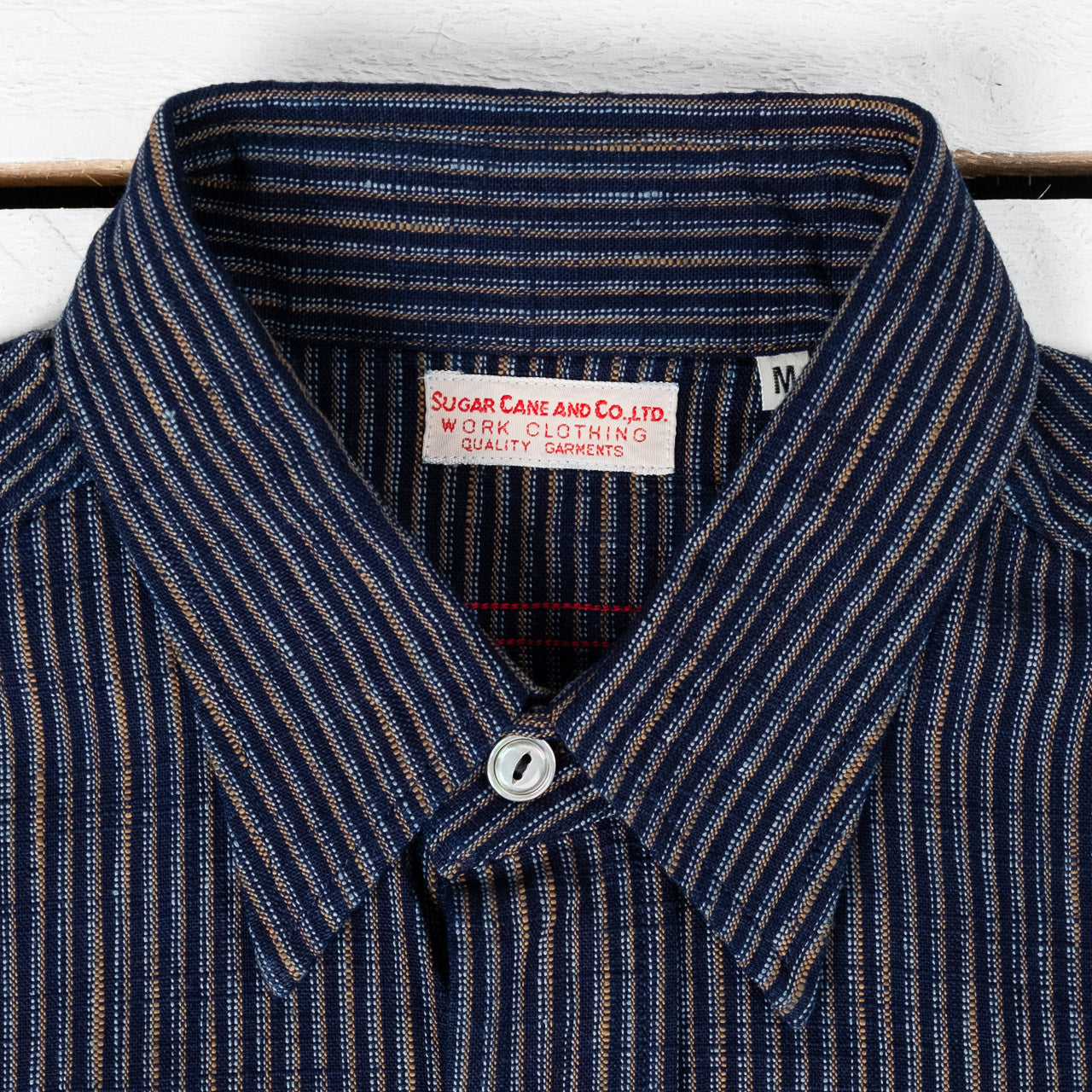 7.2 oz. Indigo Stripe Work Shirt