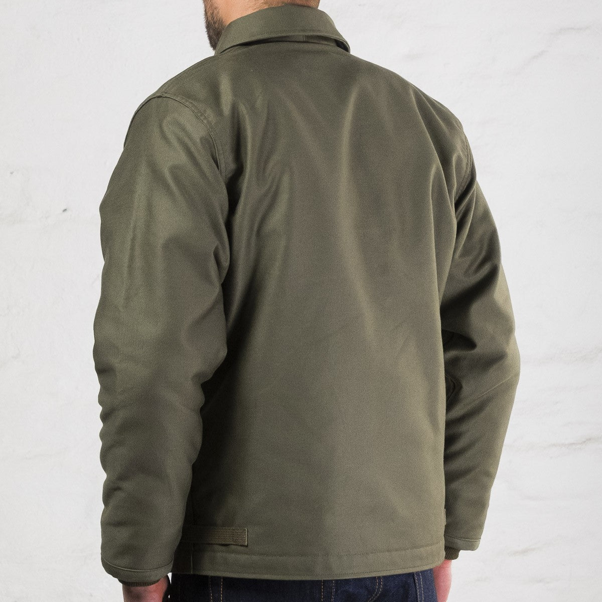 U.S.N. A-2 Deck Jacket Oliv