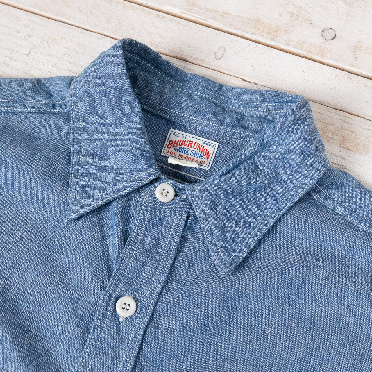 MS24004 8HU Chambray Serviceman Shirt