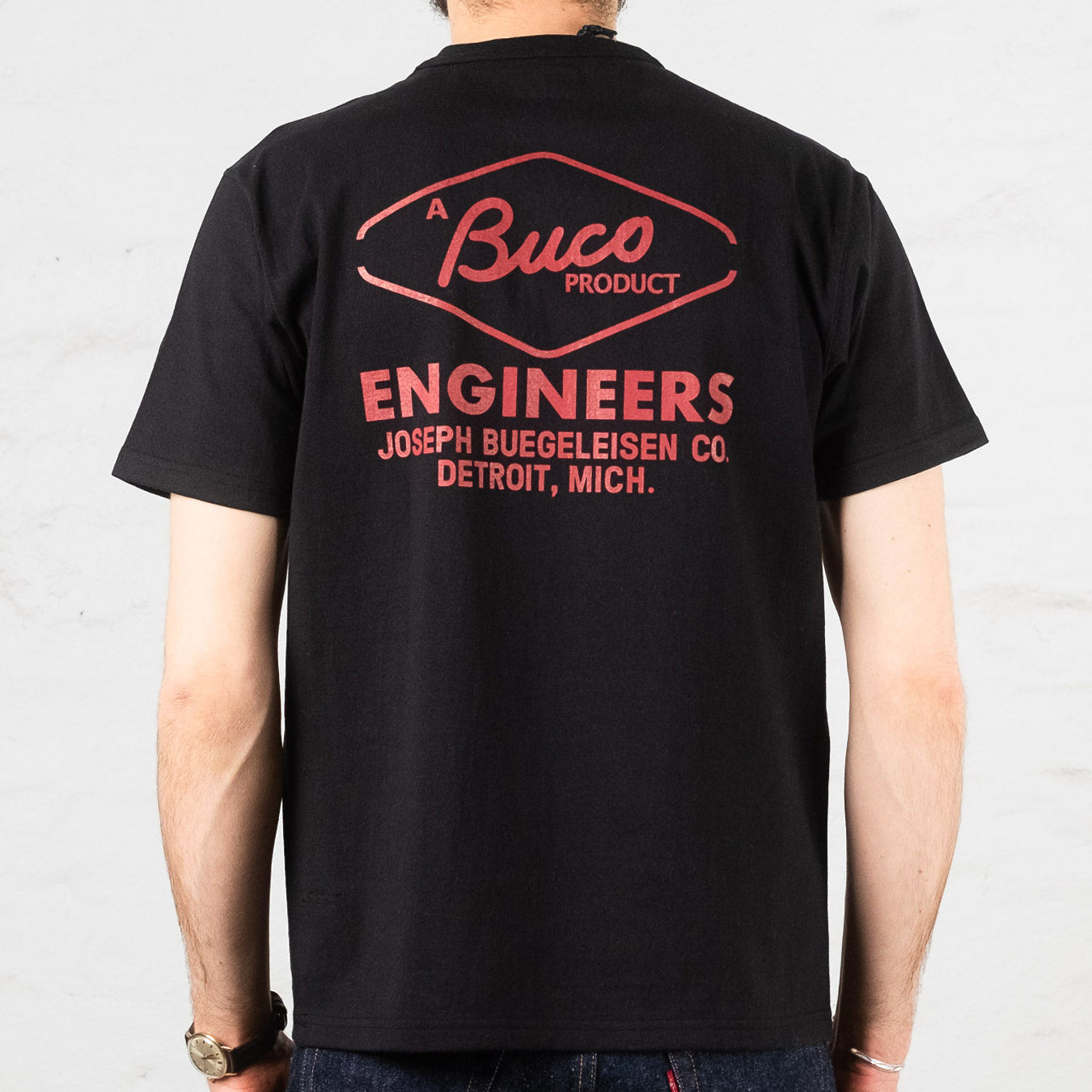 BC24003 Buco Engineers Tee Schwarz