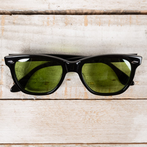 Geyser Sunglasses Black/Green