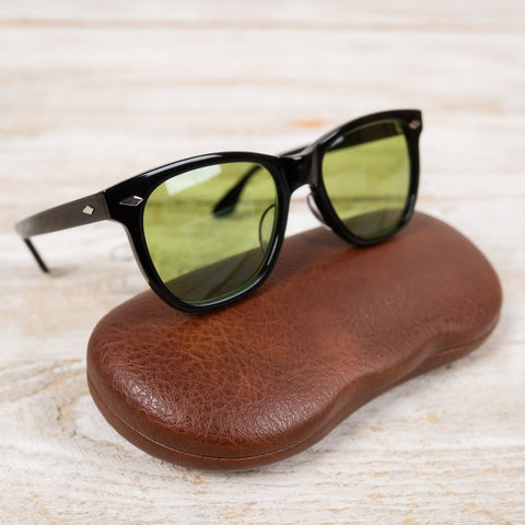 Geyser Sunglasses Black/Green