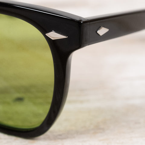 Geyser Sunglasses Black/Green