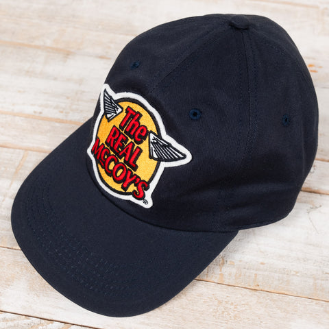 THE REAL McCOY'S Logo Baseball Cap Navy