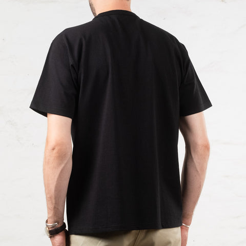 THE REAL McCOY'S Logo T-Shirt Black