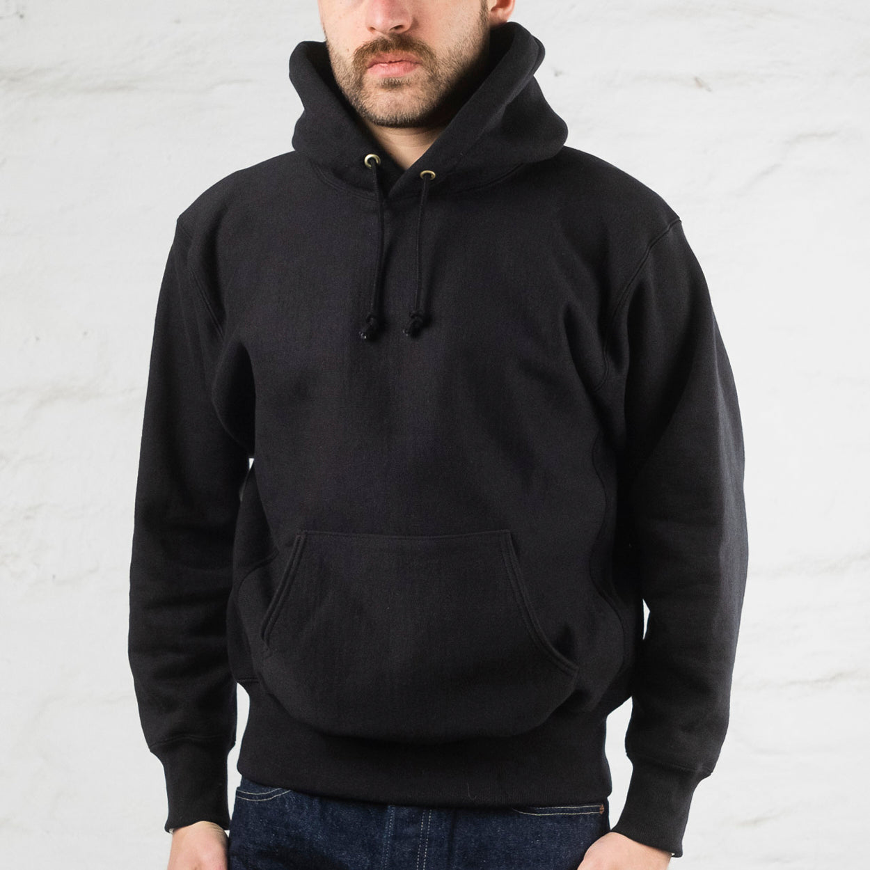 Heavyweight Hooded Sweatshirt Black 