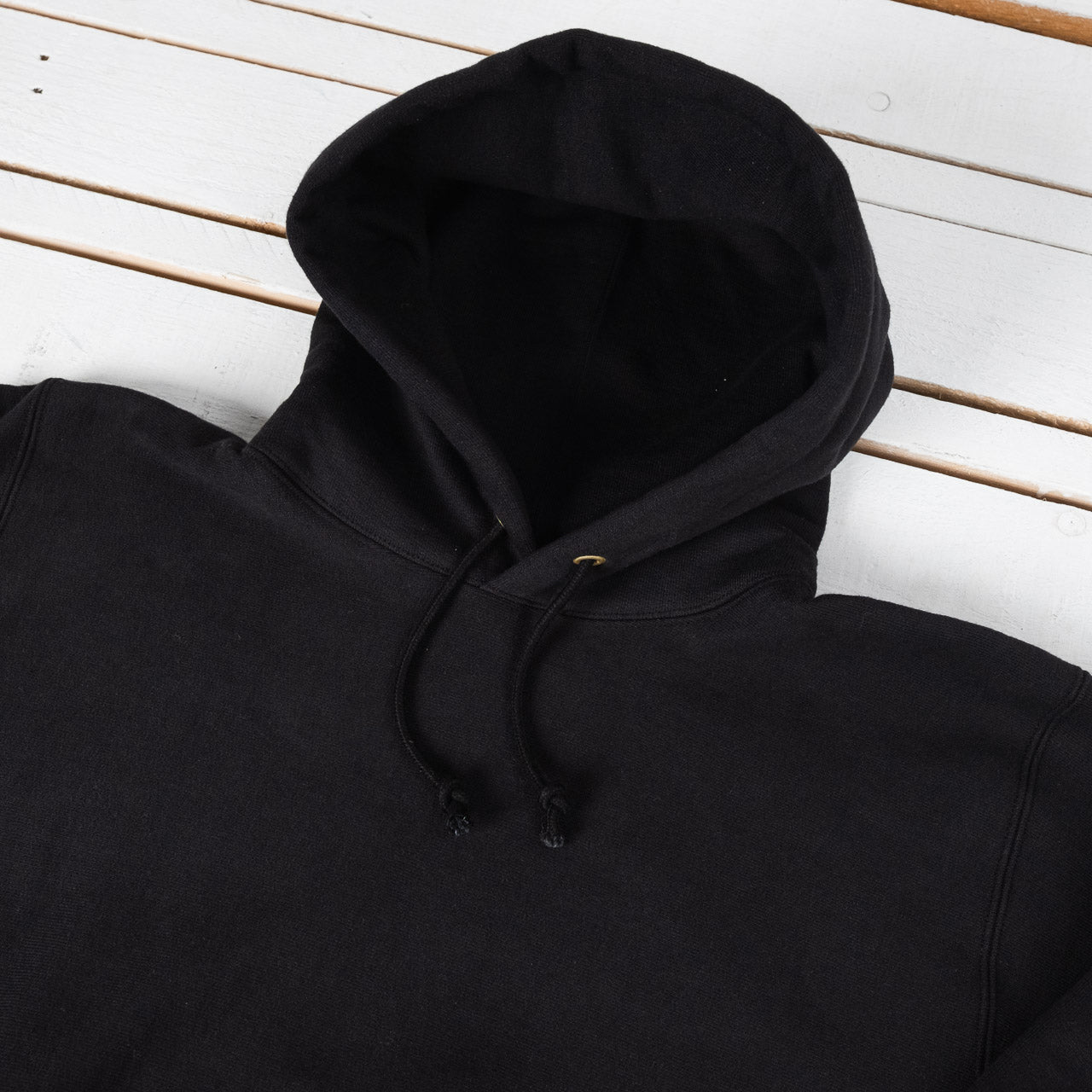 Heavyweight Hooded Sweatshirt Schwarz