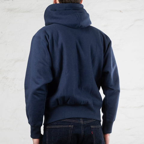 Heavyweight Hooded Sweatshirt Navy