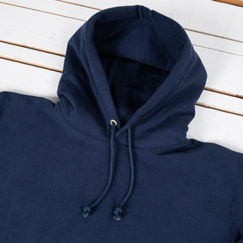 Heavyweight Hooded Sweatshirt Navy