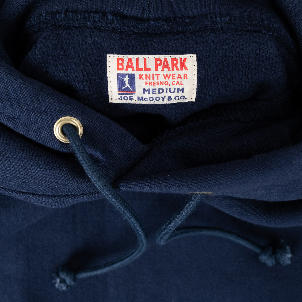 Heavyweight Hooded Sweatshirt Navy