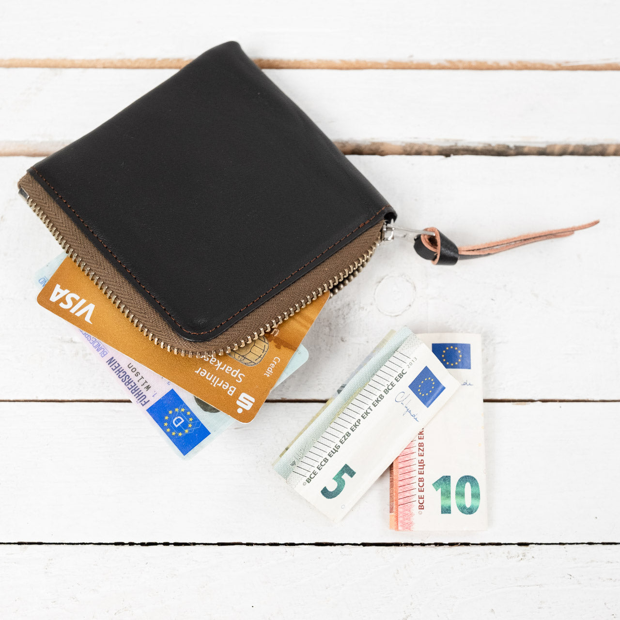 McCOY'S Horsehide Wallet Brown