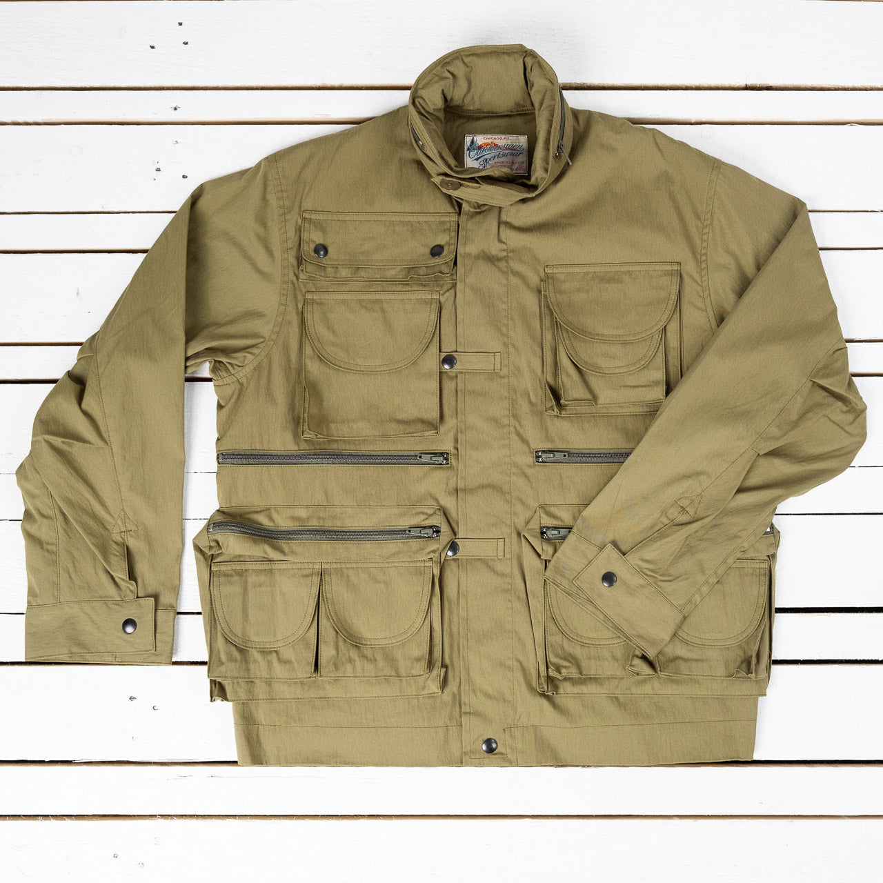 Photographer Utility Jacket Olive