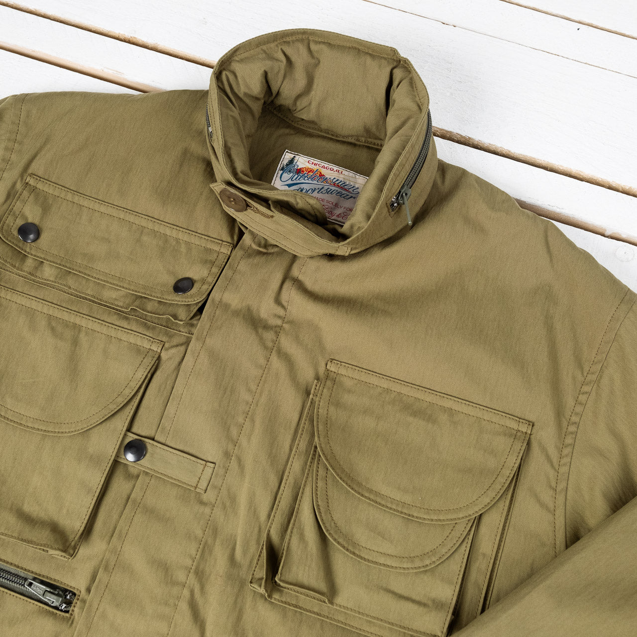 Photographer Utility Jacket Olive