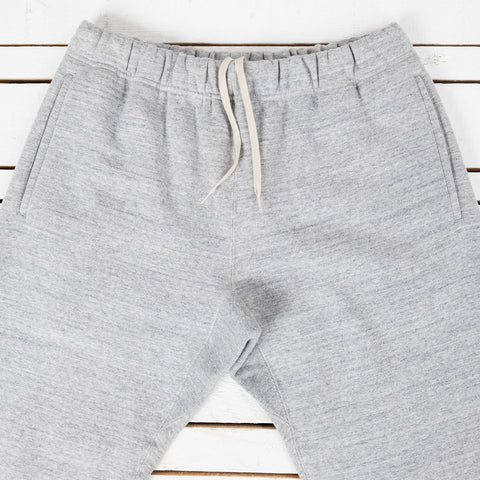 10 oz. Loopwheel Sweat Pants Grau Meliert