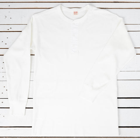 Union Henley Undershirt L/S Weiß