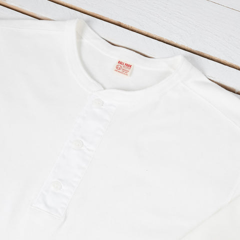 Union Henley Undershirt L/S Weiß