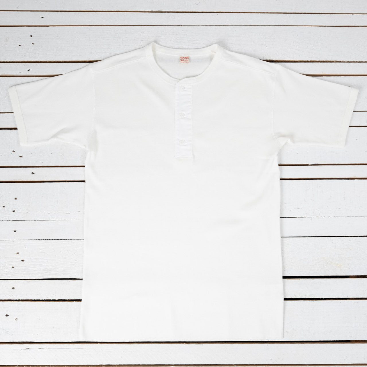 Union Henley Undershirt S/S Weiß