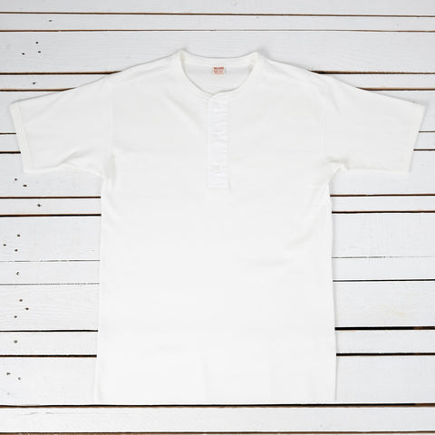 Union Henley Undershirt S/S Weiß