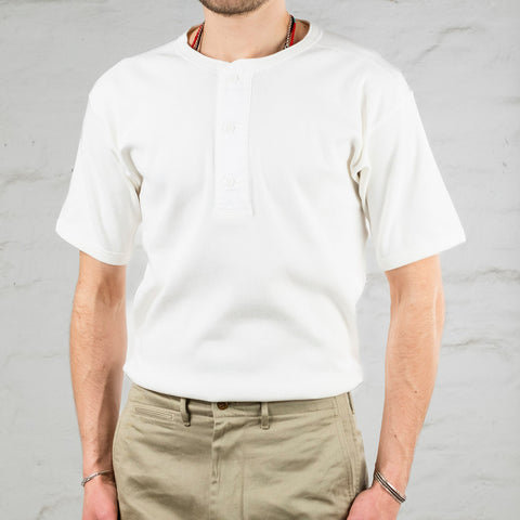 Union Henley Undershirt S/S Weiß