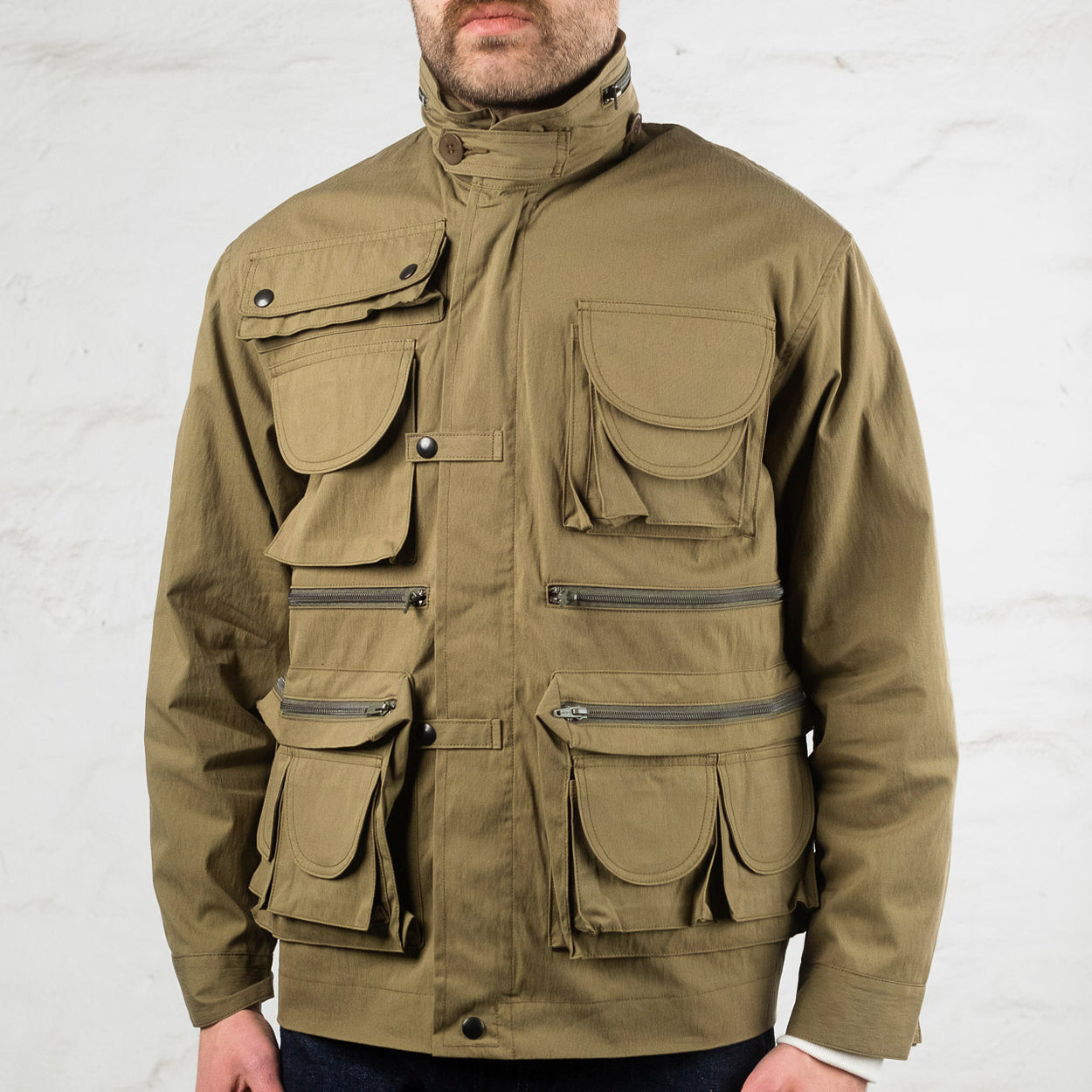 Photographer Utility Jacket Olive