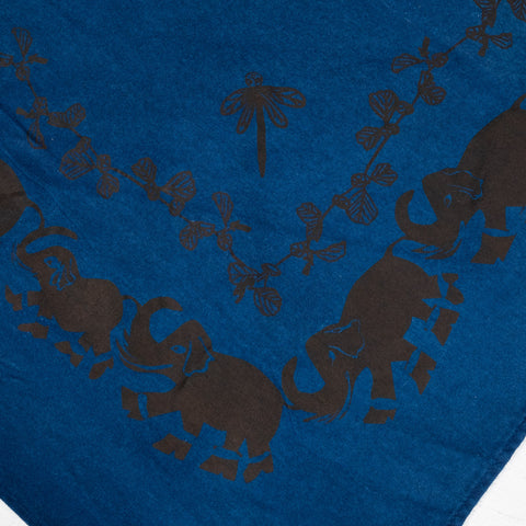 Bandana Achilles' Heel Indigo Dyed