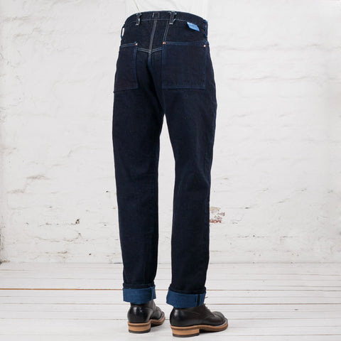 131 Lost Jeans 16 oz. Selvage Denim Achilles' Heel Indigo Dyed