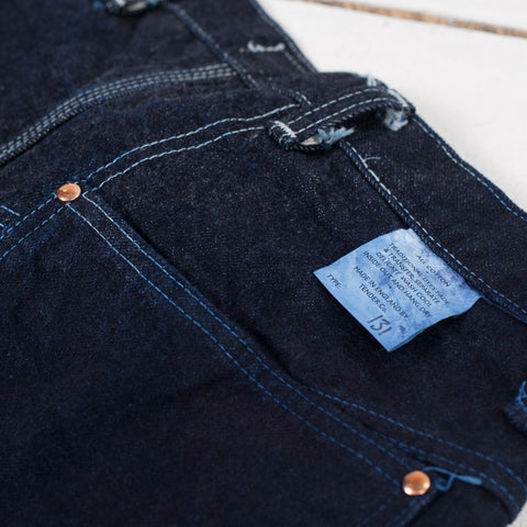 131 Lost Jeans 16 oz. Selvage Denim Achilles' Heel Indigo Dyed