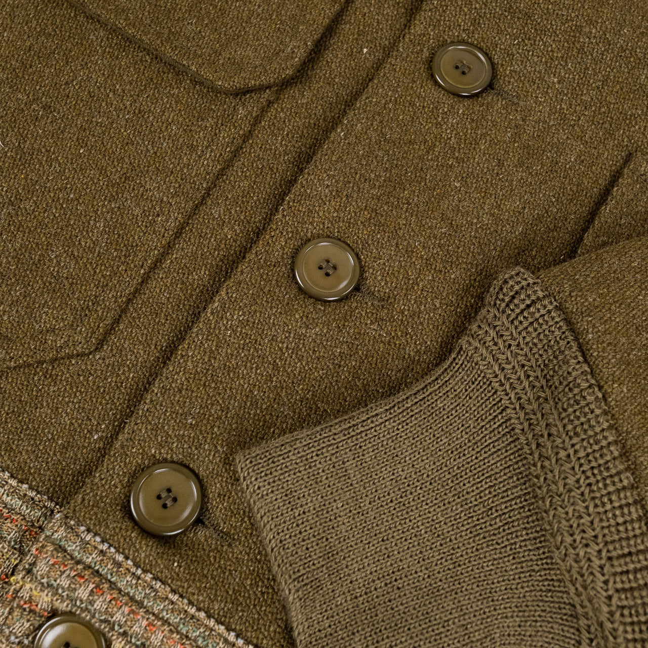 C.C.C. Wool Jacket Olive